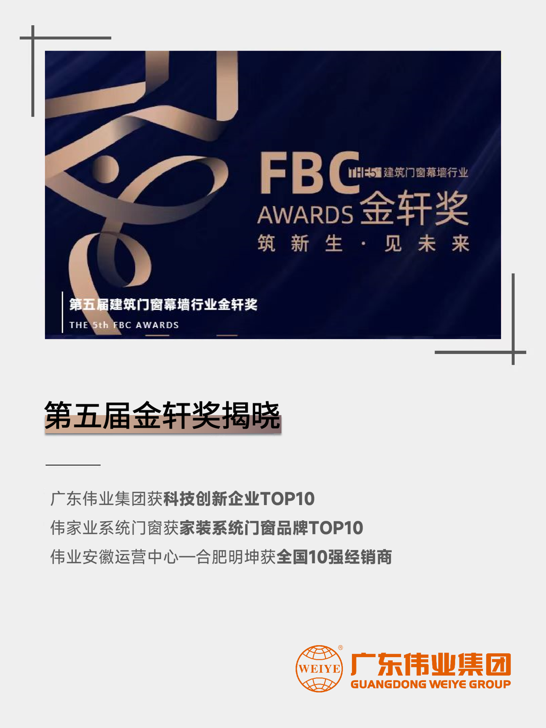 三连！888集团集团斩获第五届修建门窗幕墙行业「金轩奖」三项大奖